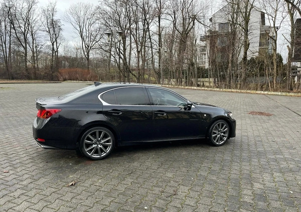 Lexus GS cena 98000 przebieg: 88000, rok produkcji 2015 z Biała małe 92